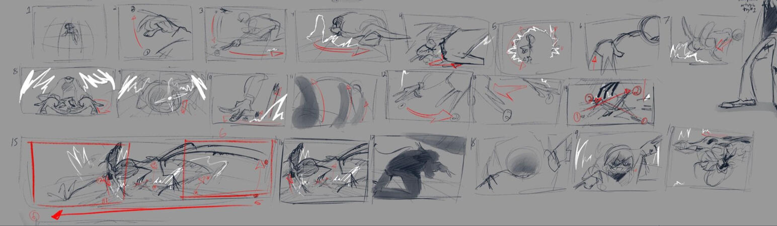 1 Hour Sketch Storyboard