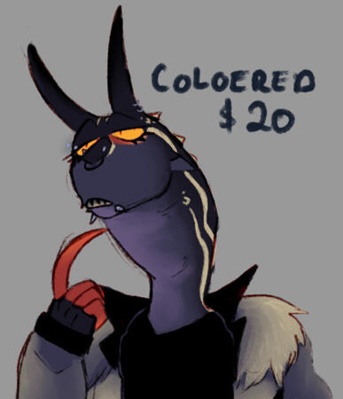 Colored Bust Colored Bust